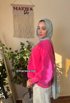 بلوفر اوفر سايز جديد كروب