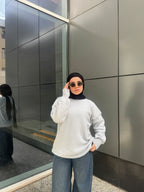 بلوفر موهير أوفر سايز