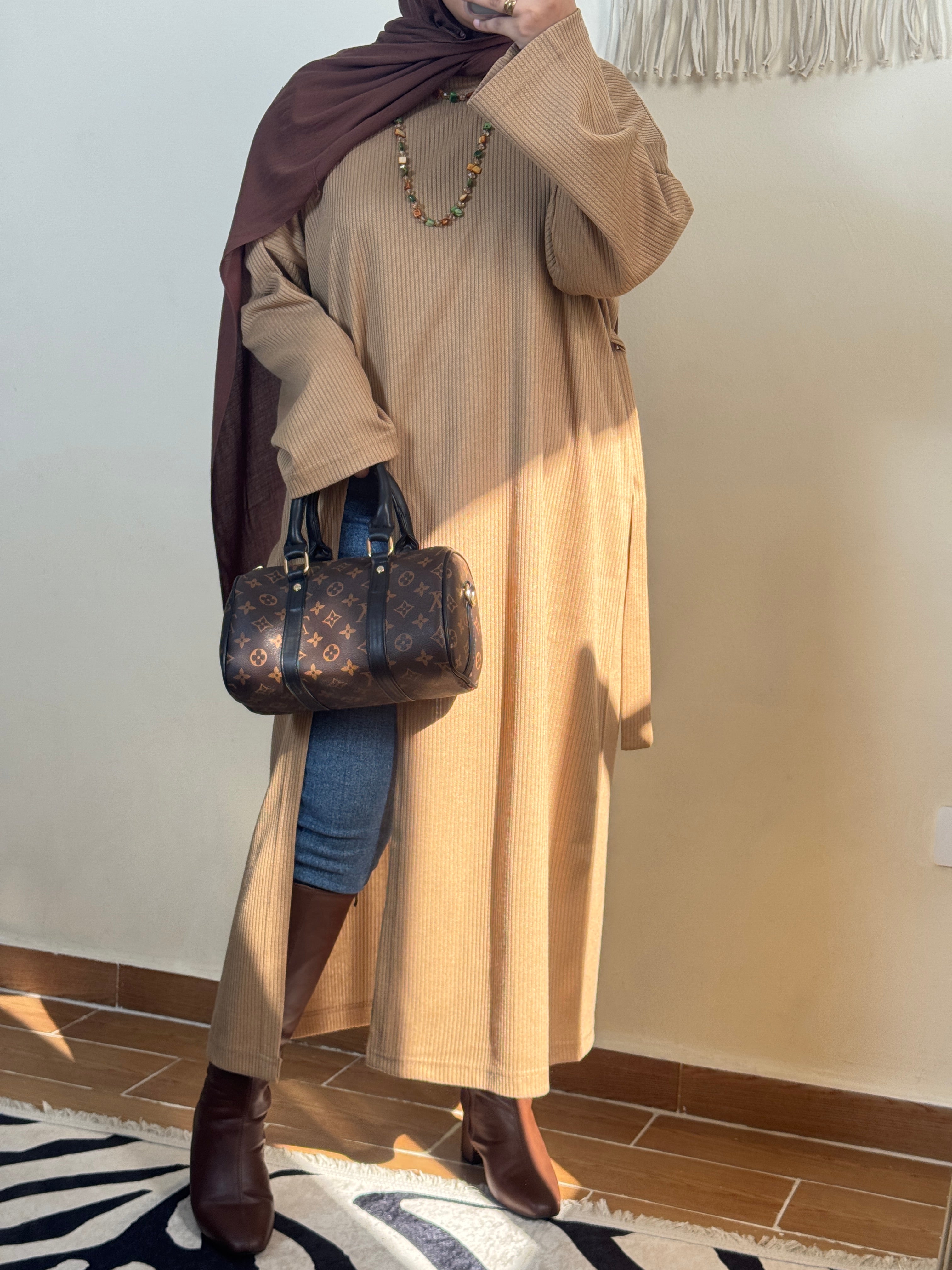 بلوزة طويلة ريب