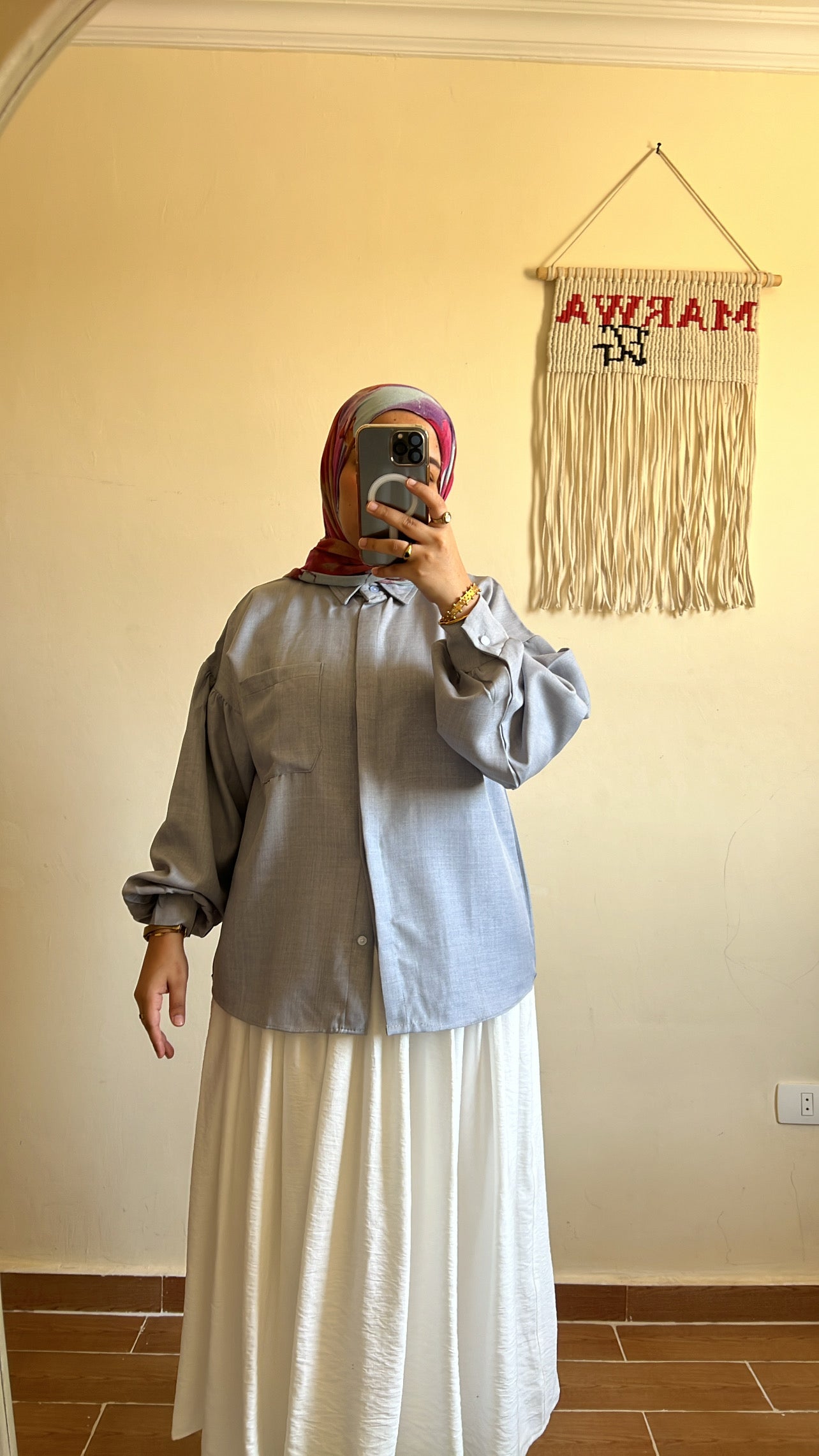 شميز اوفر سايز كتان