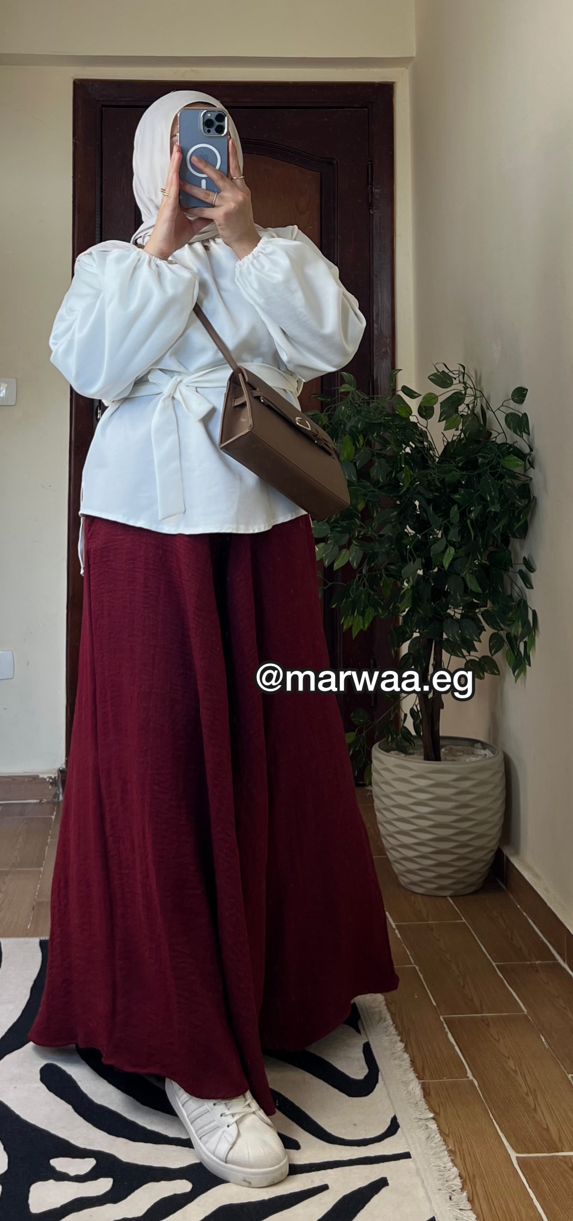 جيب بنطلون كتان