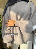 بلوفر اوفر سايز جديد كروب