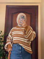 بلوفر مخطط جديد