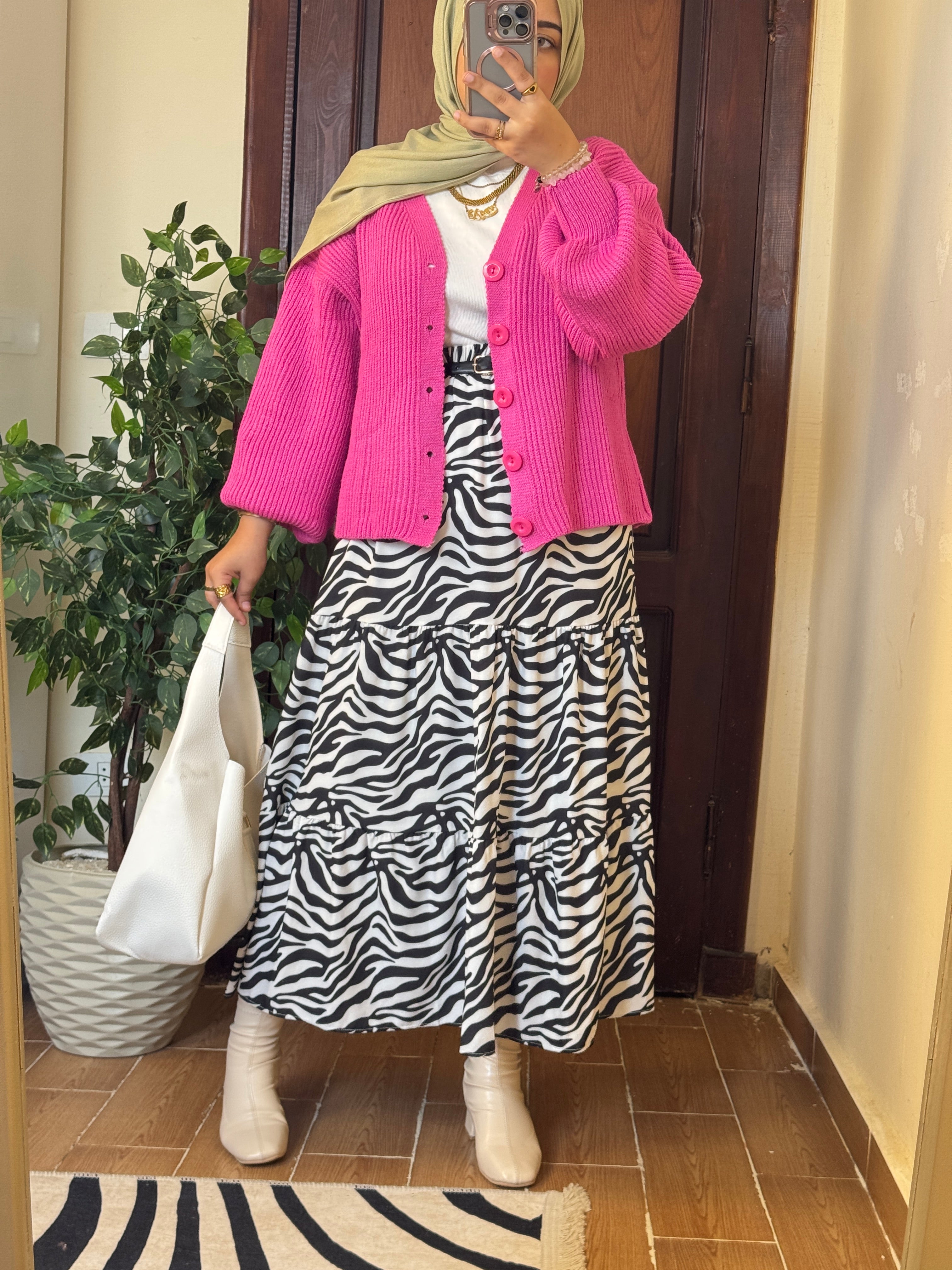 كارديجان صوف قصير