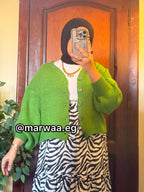 كارديجان صوف قصير