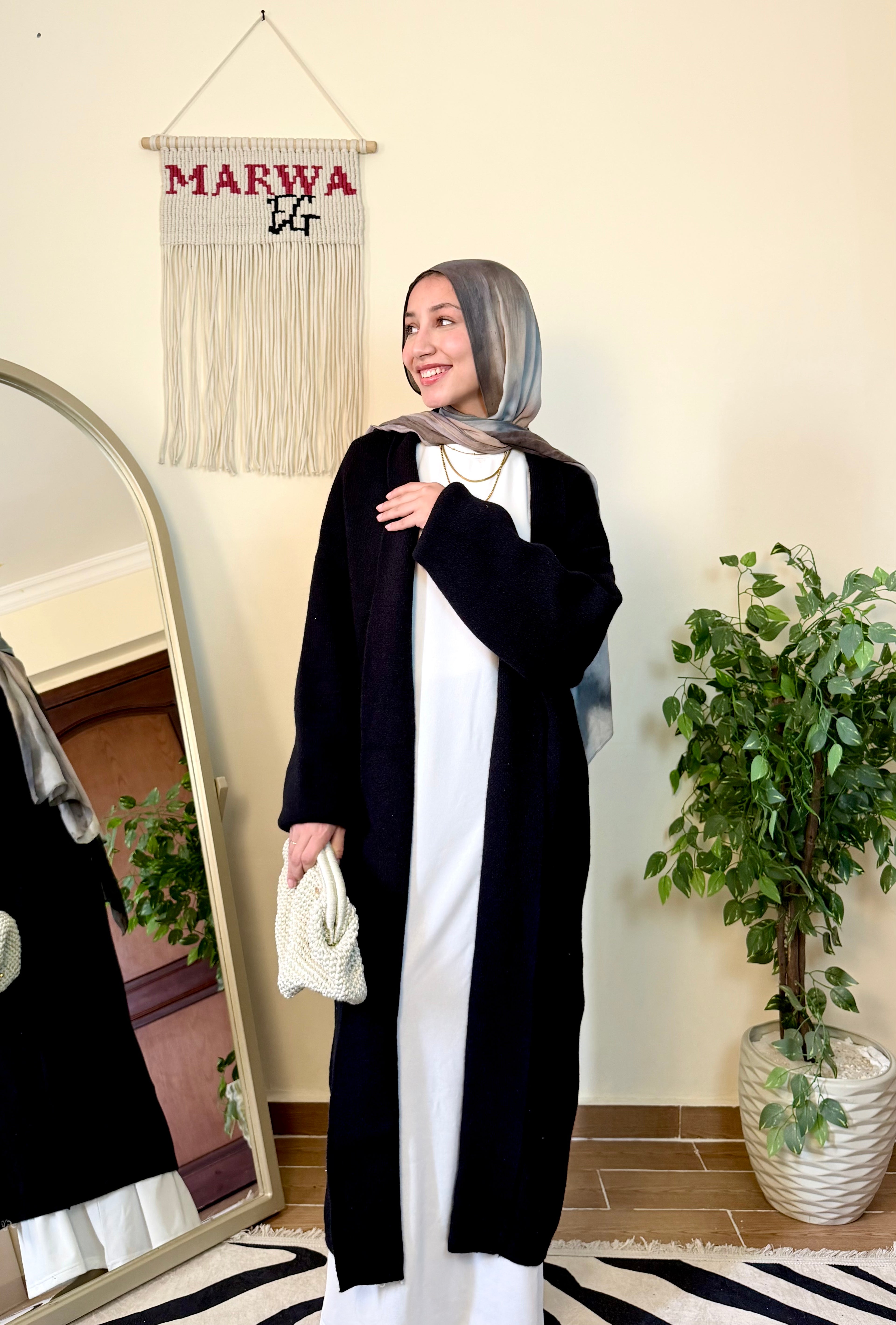 كارديجان صوف طويل