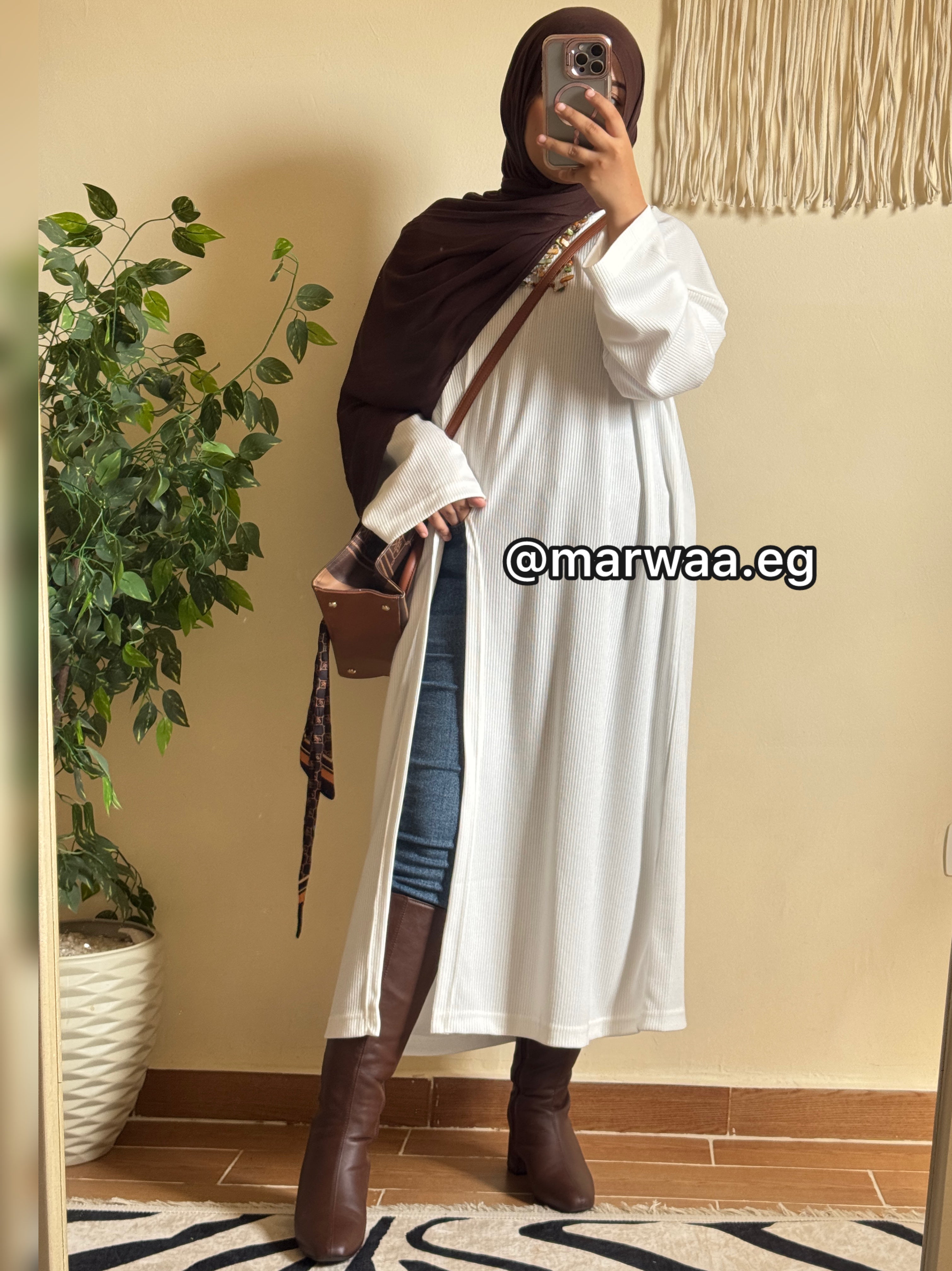 بلوزة طويلة ريب