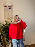 بلوفر موهير أوفر سايز