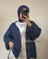 كارديجان صوف قصير