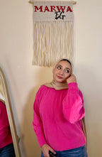 بلوفر موهير أوفر سايز