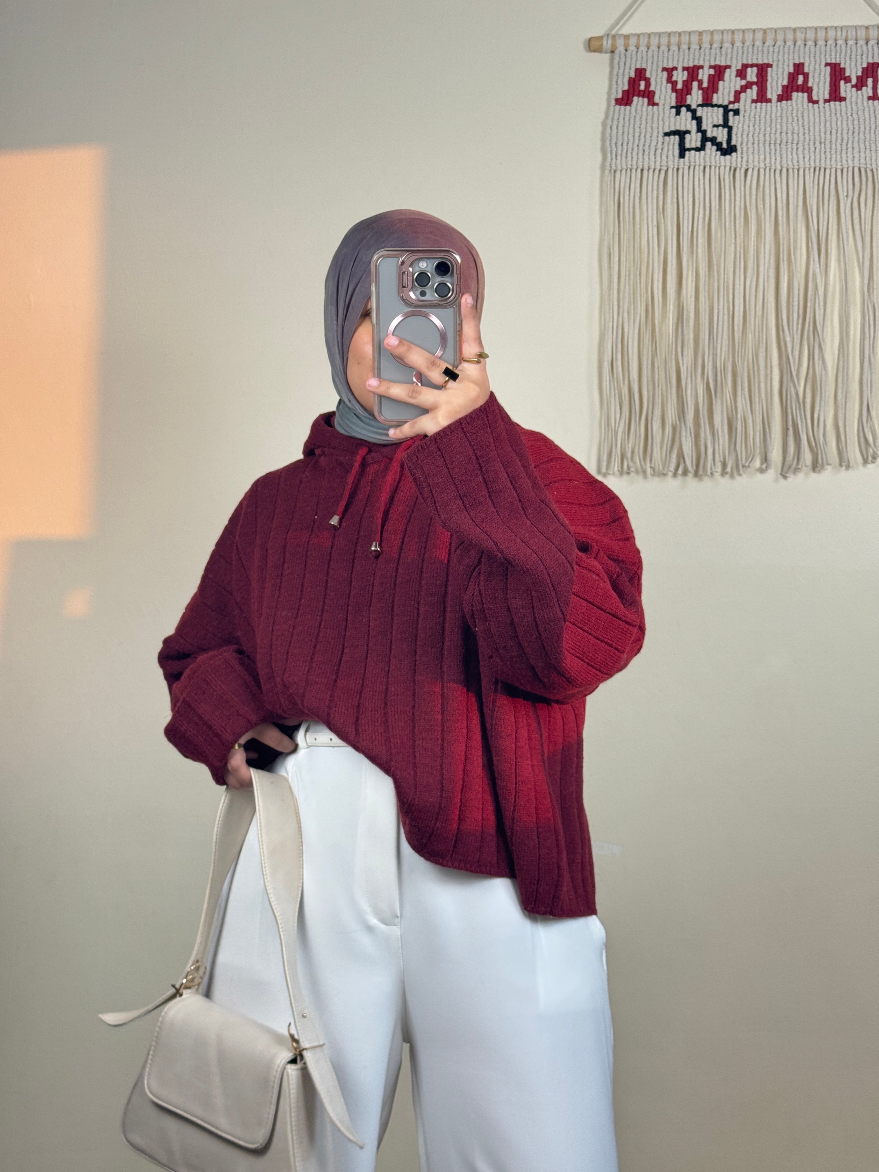 بلوفر كابشو اوفر سايز