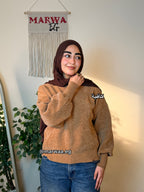 بلوفر اوفر سايز جديد كروب