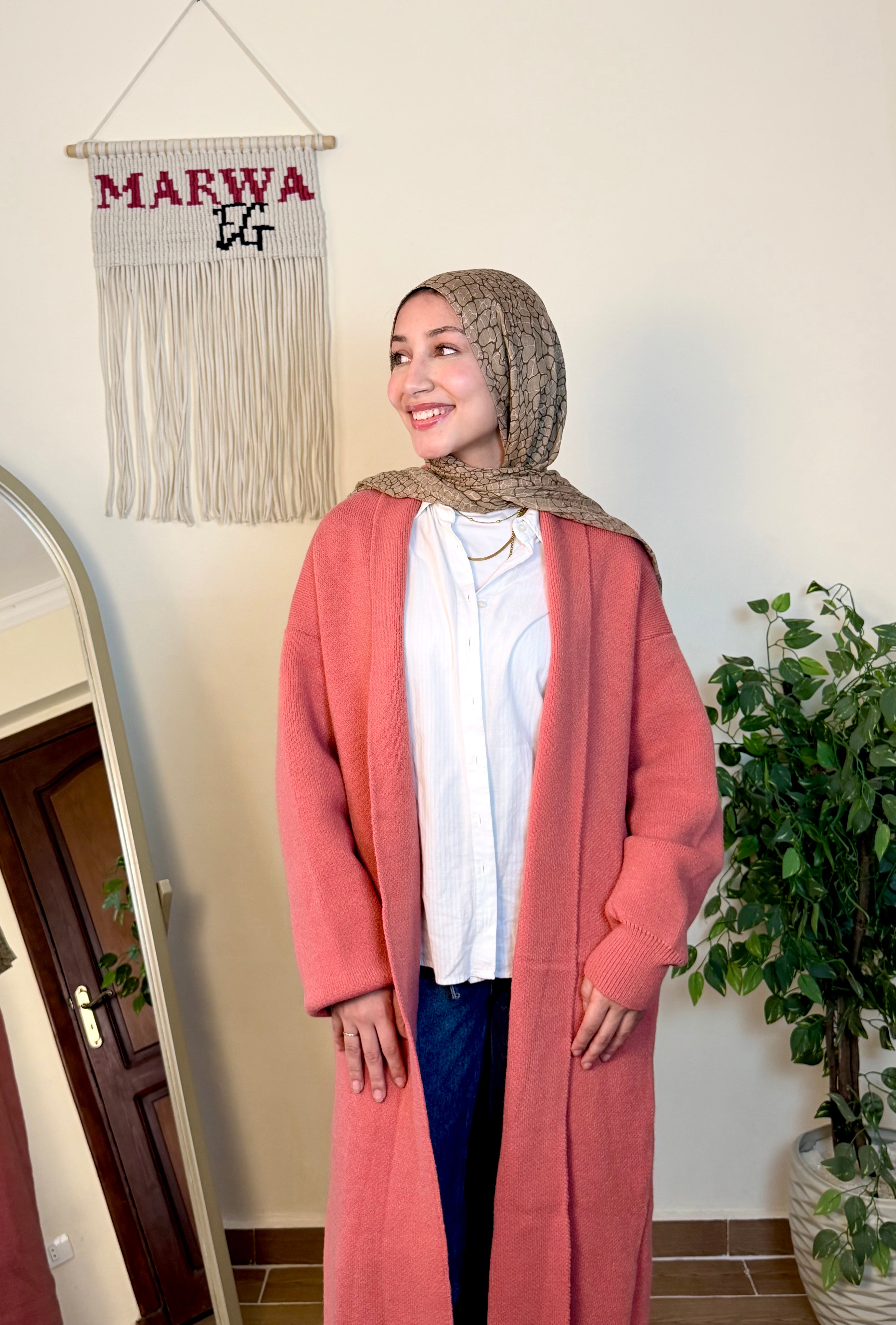 كارديجان صوف طويل