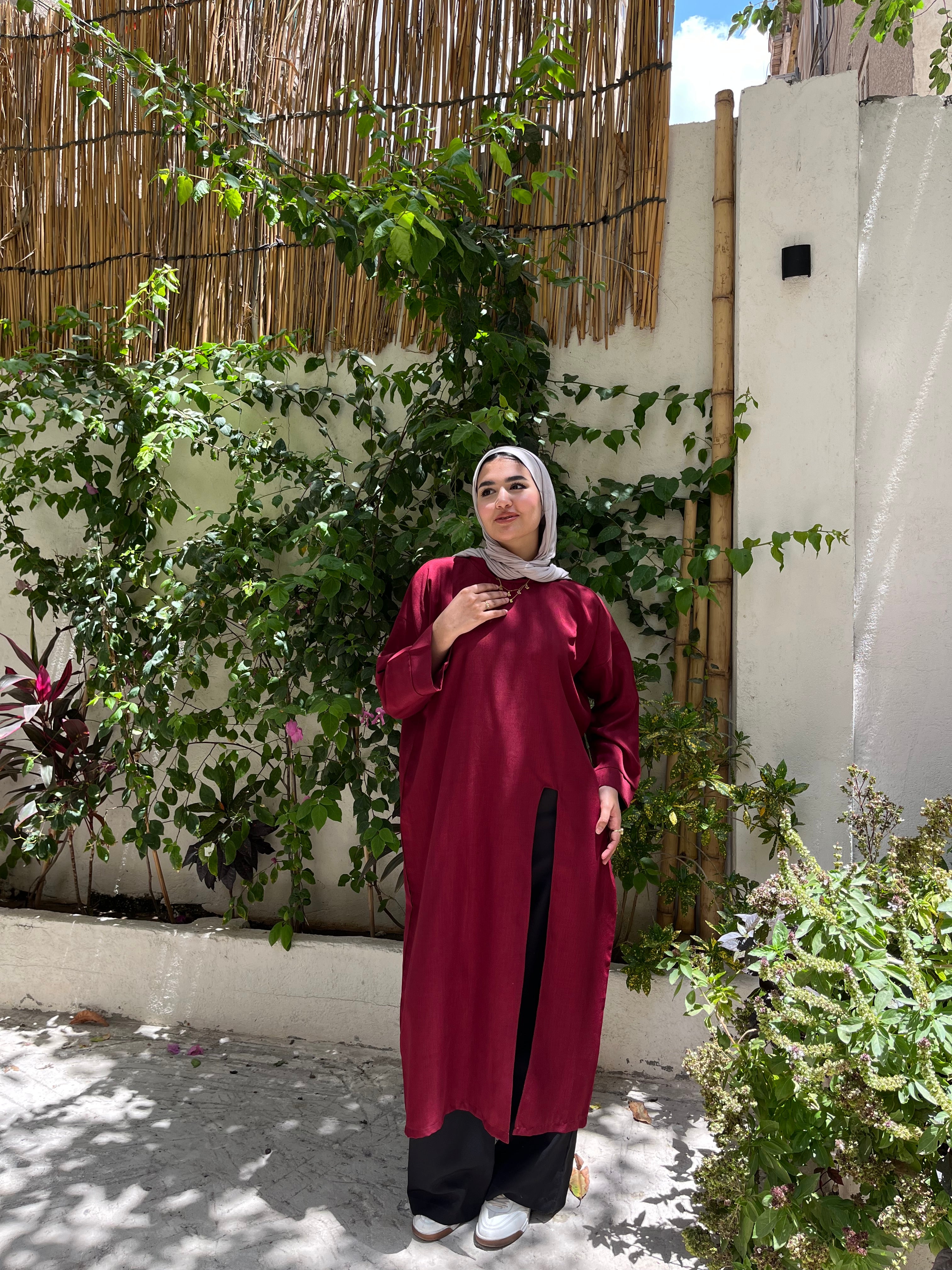 بلوزة طويلة صيفي