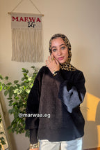 بلوفر اوفر سايز جديد كروب