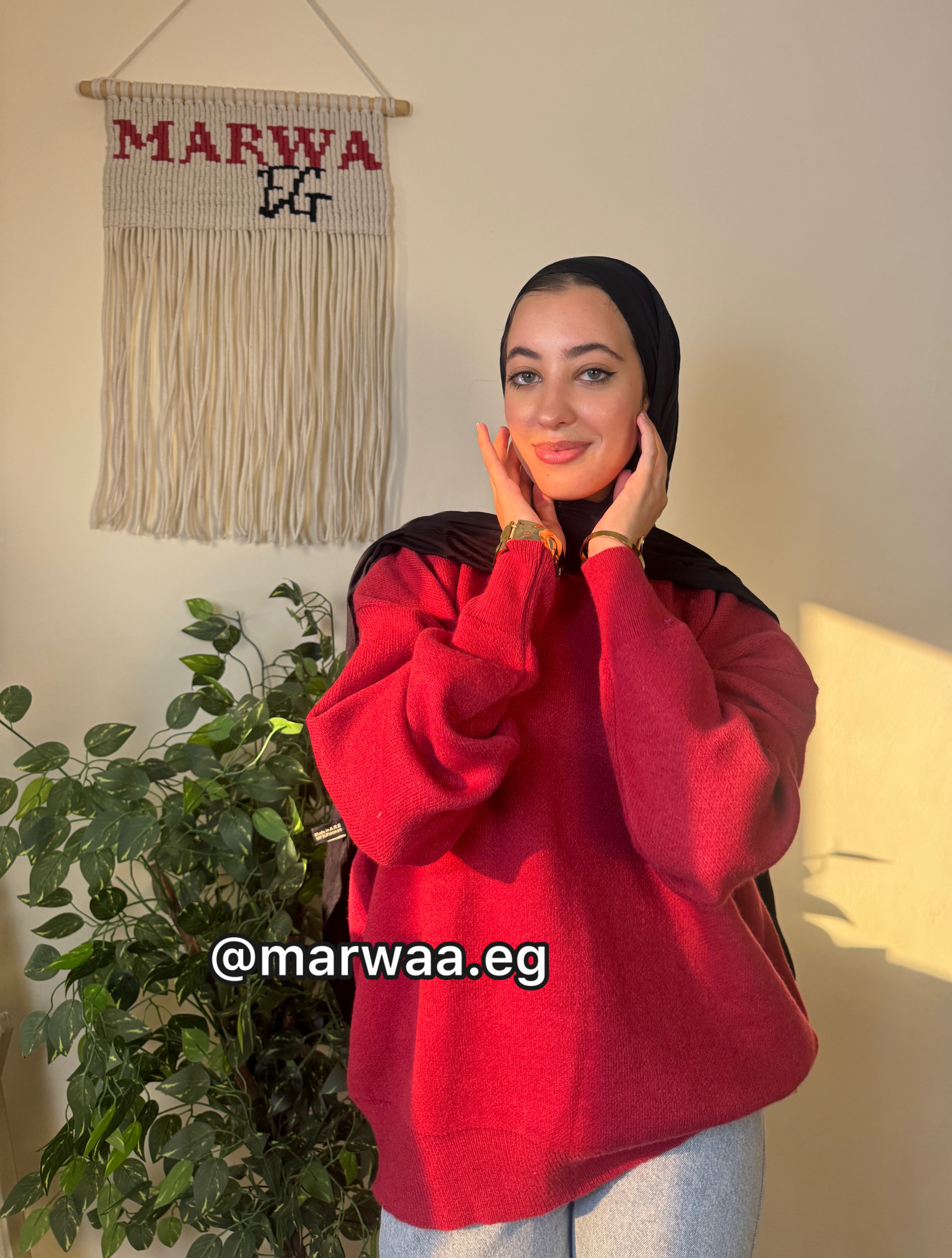 بلوفر اوفر سايز بيزك طويل