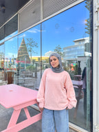 بلوفر موهير أوفر سايز