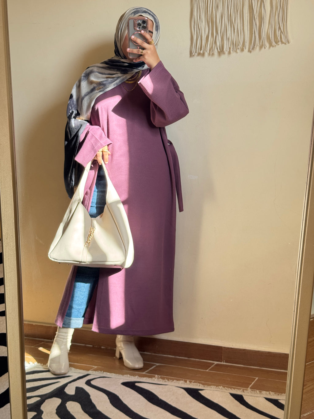 بلوزة طويلة ريب