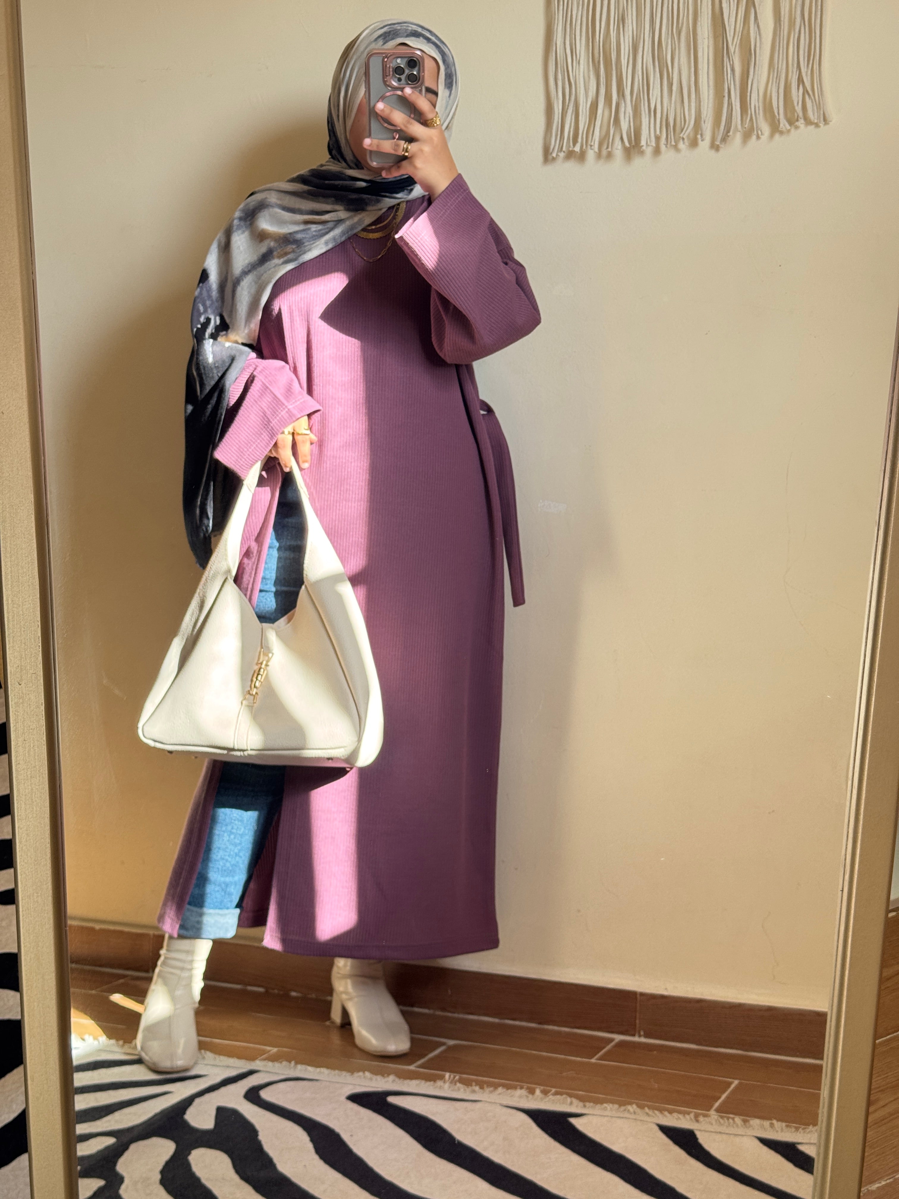 بلوزة طويلة ريب