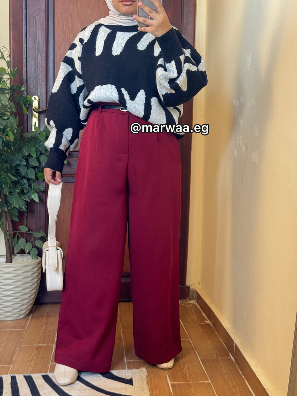 بلوفر مشجر جديد