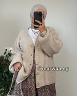 كارديجان صوف قصير